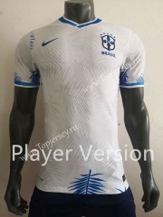 Player Version 2022-2023 Special Version Brazil White Thailand Soccer Jersey AAA-518