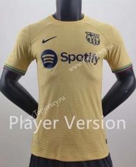Player Version 2022-2023 Barcelona Khaki Thailand Soccer Jersey AAA-2818