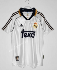 Retro Edition 98-00 Real Madrid Home White Thailand Soccer Jersey AAA-C1046