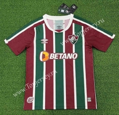2022-2023 Fluminense de Feira Home Red&Green Thailand Soccer Jersey AAA-403