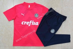 2022-2023 SE Palmeiras Red Short-sleeved Thailand Soccer Tracksuit -815