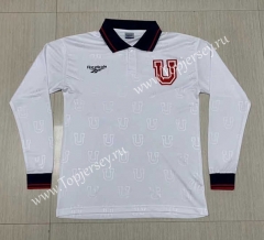 Retro Version 1998 Universidad de Chile Away White Thailand Soccer Jersey AAA-512