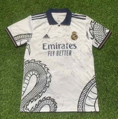 2022-2023 Classic Version Real Madrid White Thailand Soccer Jersey AAA-305
