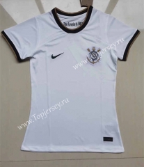 2022-2023 Corinthians Home White Thailand Women Soccer Jersey AAA-708