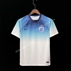 2022-2023 England Blue&White Thailand Soccer Jersey AAA