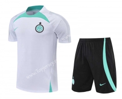 2022-2023 Inter Milan White Thailand Training Soccer Uniform-4627