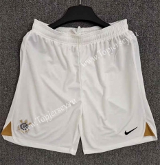 2022-2023 Corinthians White Thailand Soccer Shorts-5799