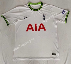 (S-4XL)2022-2023 Correct Version Tottenham Hotspur Home White Thailand Soccer Jersey AAA-510