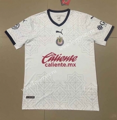 2022-2023 Deportivo Guadalajara Away White Thailand Soccer Jersey AAA-818