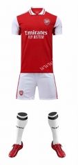 ( Without Brand Logo）2022-2023 Arsenal Home Red Soccer Uniform-9031