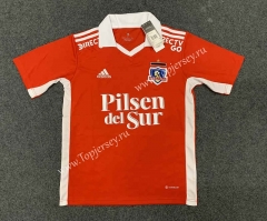 2022-2023 Colo-Colo 2nd Away Red Thailand Soccer Jersey AAA-GB