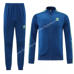 2022-2023 AJ05 Navy Blue Thailand Soccer Jacket Uniform-LH