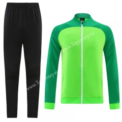 Green Thailand Soccer Jacket Uniform-LHNJ01