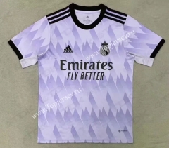 2022-2023 Classic Version Real Madrid Light Purple Thailand Soccer Jersey AAA