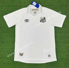 2022-2023 Santos FC White Thailand Soccer Jersey AAA-403