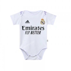 2022-2023 Real Madrid Home White Baby Uniform-CS