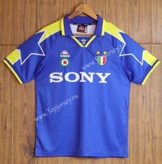 Retro Version 96-97 Juventus Blue Thailand Soccer Jersey AAA-SL