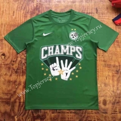 2022-2023 Champion Edition Maccabi Haifa Green Thailand Soccer Jersey AAA-HR