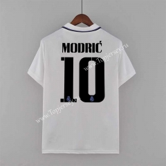（S-4XL）2022-2023 Real Madrid Home White  (Modrić  #10) Thailand Soccer Jersey AAA