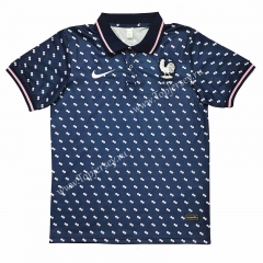 2022-2023 France Blue Thailand Polo Shirt-2044