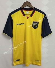 2022-2023 Ecuador Home Yellow Thailand Soccer Jersey AAA-9171