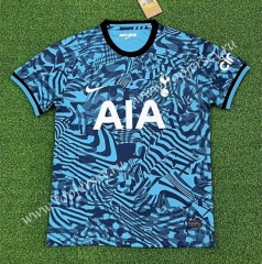 2022-2023 Tottenham Hotspur Blue Thailand Training Soccer Jersey AAA-403