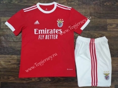 2022-2023 Benfica Home Red Soccer Uniform-709