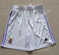 2022-2023 Real Madrid Home White Thailand Soccer Shorts