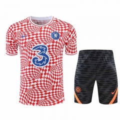 2022-2023 Chelsea Red&White Thailand Training Soccer Uniform-4627
