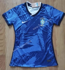 2022-2023 Brazil Blue Thailand Women Soccer Jersey AAA-708