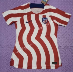 2022-2023 Atletico Madrid Home Red & White Women Thailand Soccer Jersey AAA-708