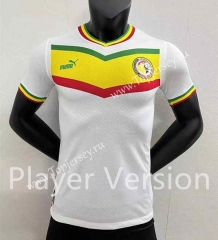 Player Version 2022-2023 Senegal White Thailand Soccer Jersey AAA-2016