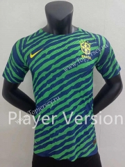 Player Version 2022-2023 Brazil Green Thailand Soccer Jersey AAA-2016