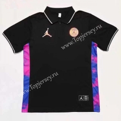 2022-2023 Jordan Paris SG Black Thailand Polo Jersey-2044