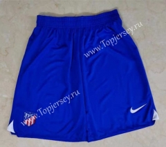 2022-2023 Atletico Madrid Home Blue Thailand Soccer Shorts-2039