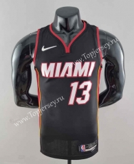 75th Anniversary Miami Heat Black #13 NBA Jersey-SN
