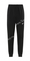 Black&Gray Thailand Soccer Jacket Long Pants-LH
