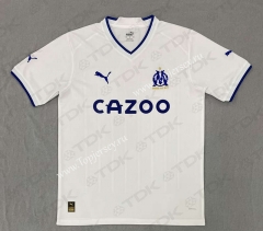2022-2023 Olympique de Marseille Home White Thailand Soccer Jersey AAA-4952