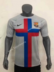 2022-2023 Barcelona Away Light Gray Thailand Soccer Jersey AAA-416