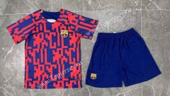 2022-2023 Barcelona Red&Blue Soccer Uniform-6748