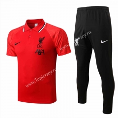2022-2023 Liverpool Red Thailand Polo Uniform-815