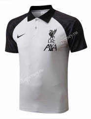 2022-2023 Liverpool Light Gray Thailand Polo Shirt-815
