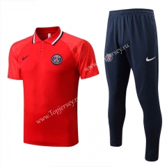 2022-2023 PSG Red Thailand Polo Uniform-815