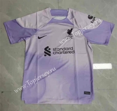 2022-2023 Liverpool Goalkeeper Purple Thailand Soccer Jersey AAA-9527