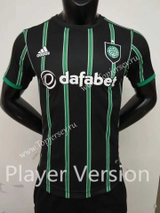 Player Version 2022-2023 Celtic Away Black&Green Thailand Soccer Jersey AAA