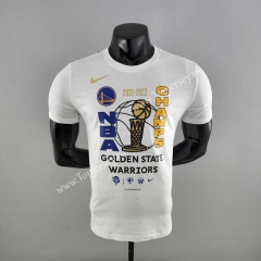 2022-2023 Golden State Warriors White NBA Cotton T-shirt