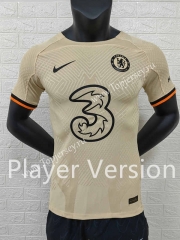 Player Version 2022-2023 Chelsea Away Yellow Thailand Soccer Jersey AAA-888