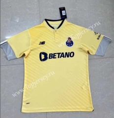 2022-2023 Porto Yellow Thailand Soccer Jersey AAA