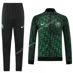 2022-2023 Nigeria Green Thailand Soccer Jacket Uniform-LH