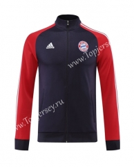 2022-2023 Bayern München Royal Blue&Red Thailand Soccer Jacket -LH